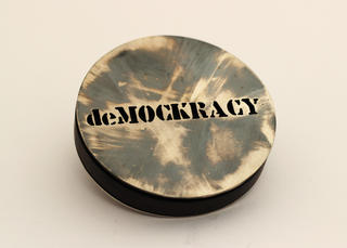 deMOCKRACY brooch
