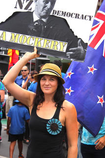 TPPA protest march