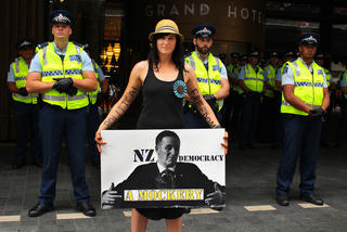 TPPA protest march