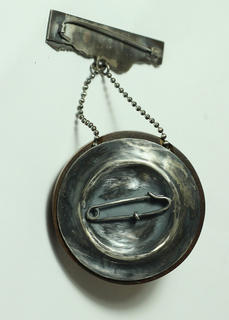 Coal Brooch #2 - Back