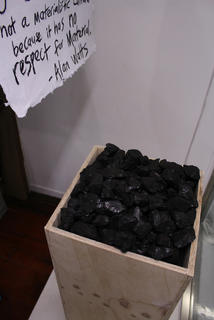 NZ Coal inside eco-ply plinth