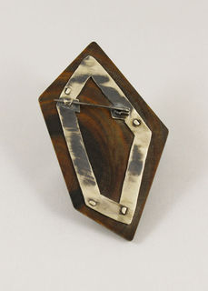 Mourning Light brooch - back