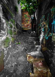 Self portrait, Auckland CBD