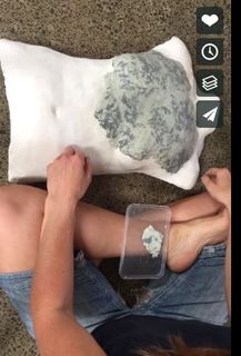 Time-lapse of forming paper clay breastplate - #5